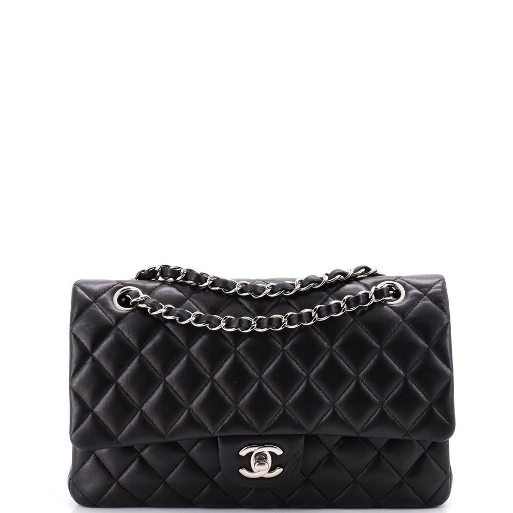 Chanel Medium Classic Double Flap Bag Quilted Lambskin